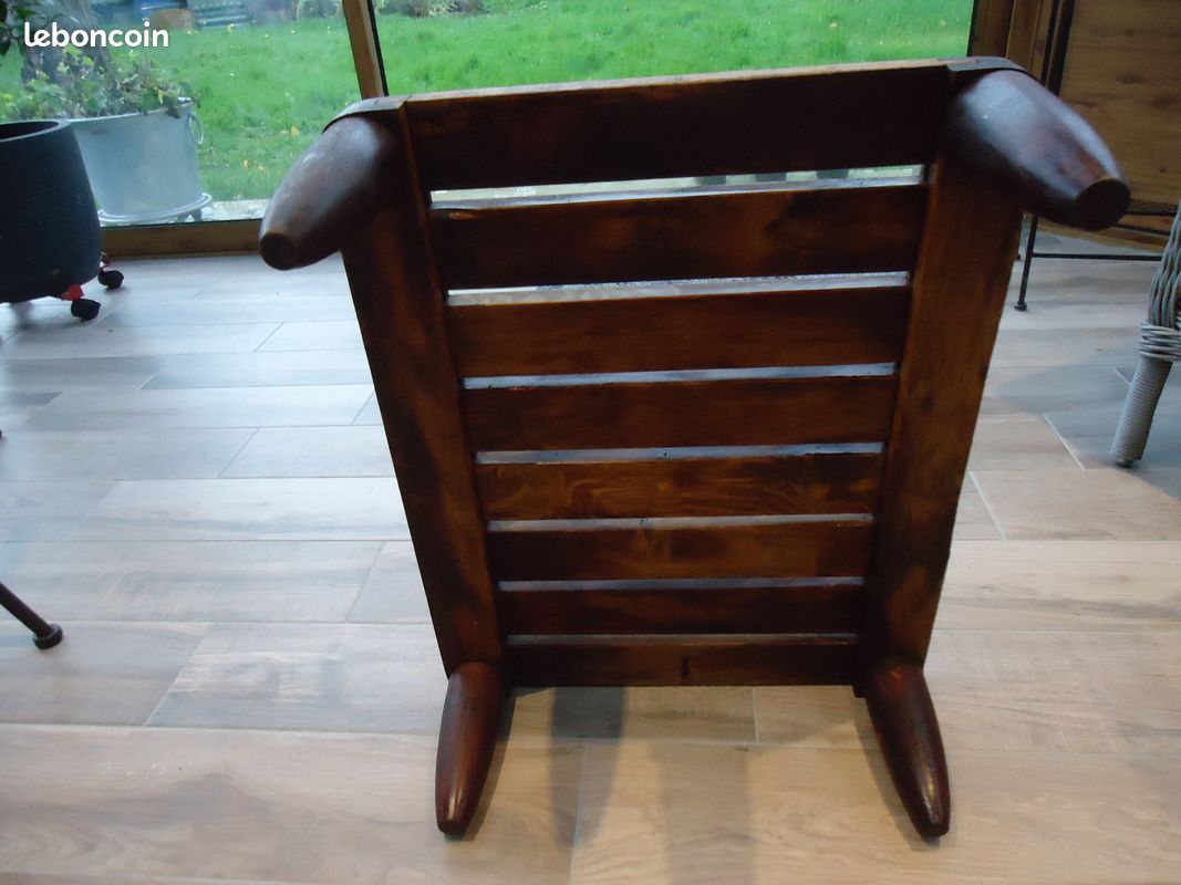 Table basse bois inspiration japonaise (image 3)
