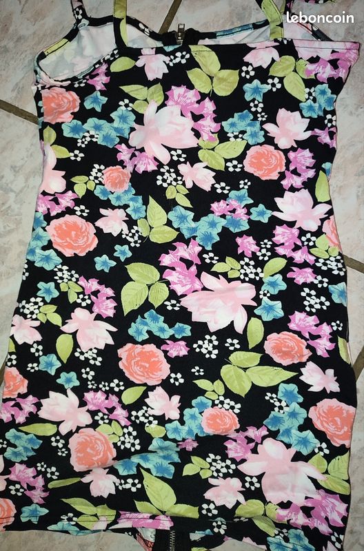 Petite robe fleurie à bretelles 40 (image 2)