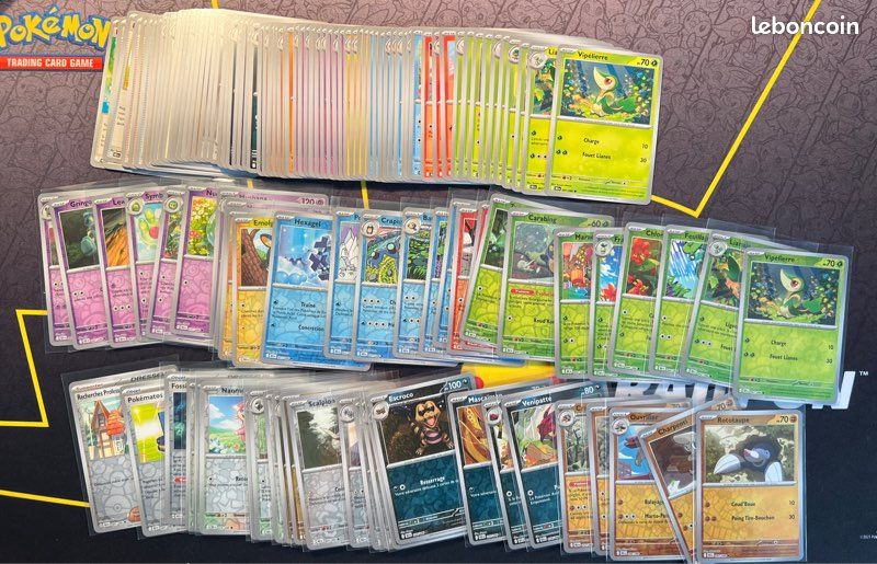 Gros lot de cartes Pokémon 10,5 foudre noire (image 2)