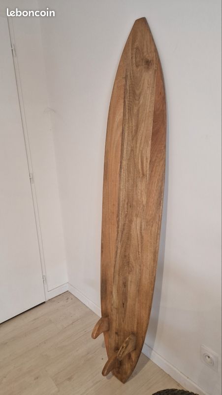 Seestern Sportswear 1865 Planche de Surf décorative en Bois 100 cm de