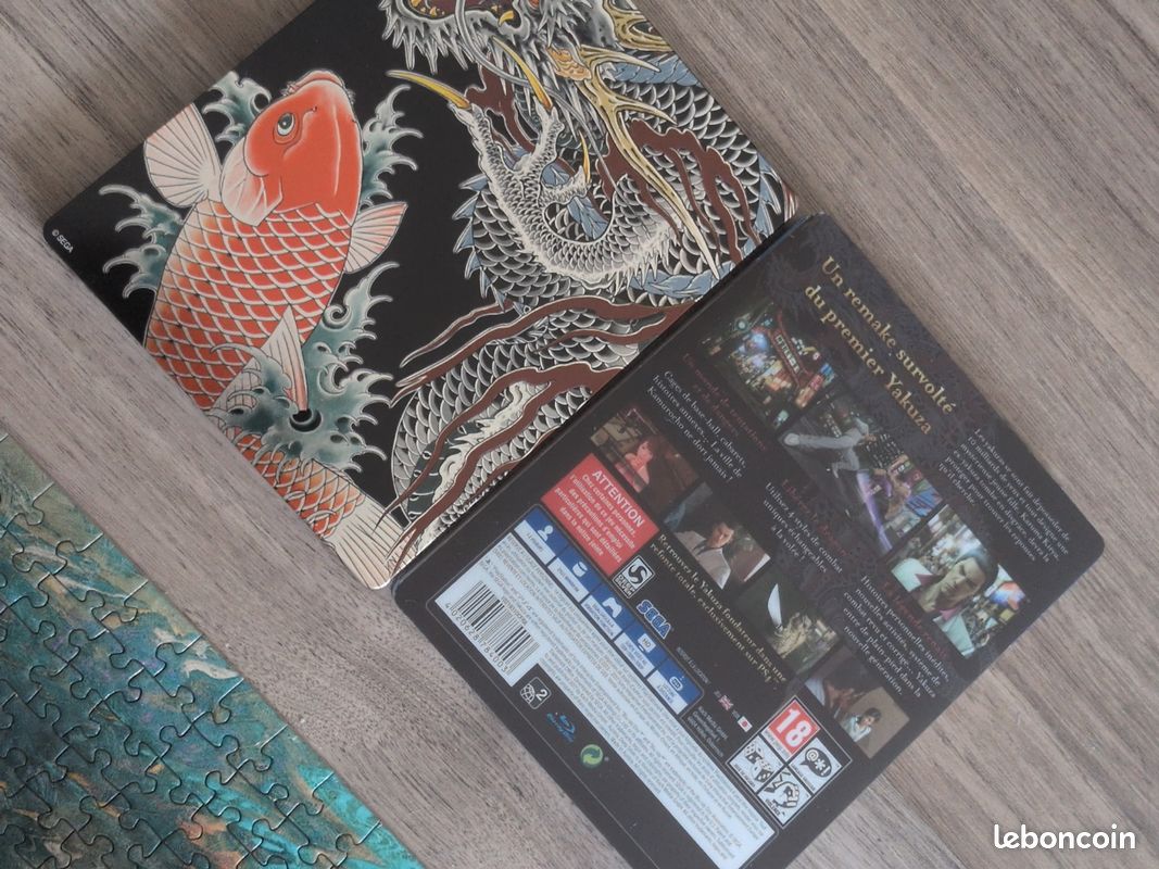 Yakuza Kiwami steelbook édition sur PS4 (image 2)