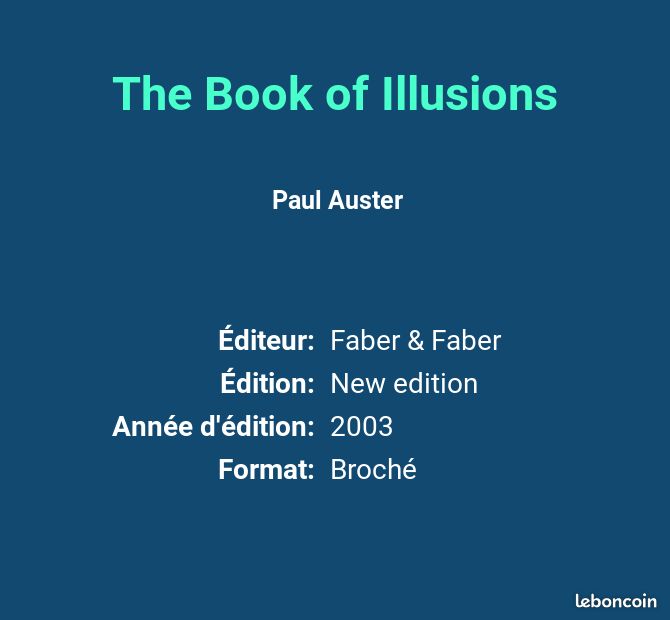The Book of Illusions - Paul Auster (image 2)