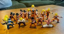 Lot De 14 Figurines Dragon Ball - Vintage 1989 - Occasion Sans Emballage