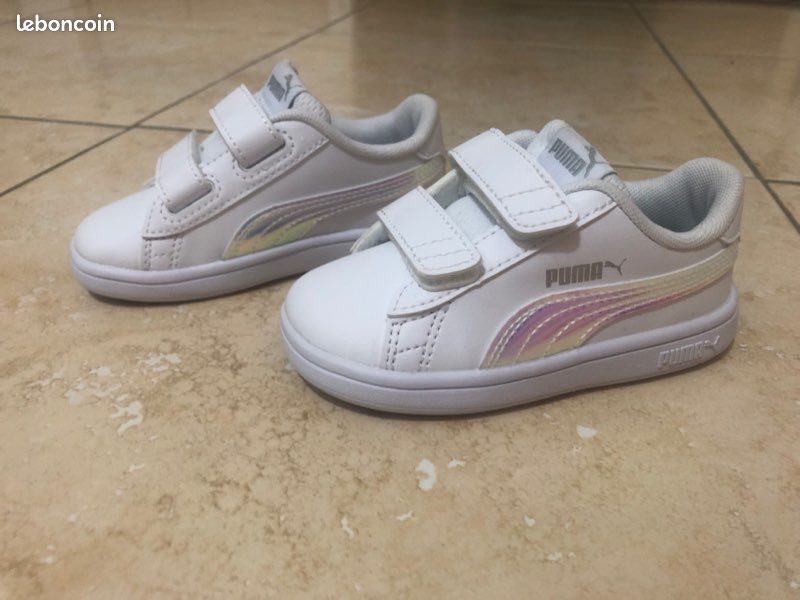 Chaussure Puma Bebe Fille Baskets Bébé Fille Puma Cali Dream Shiny