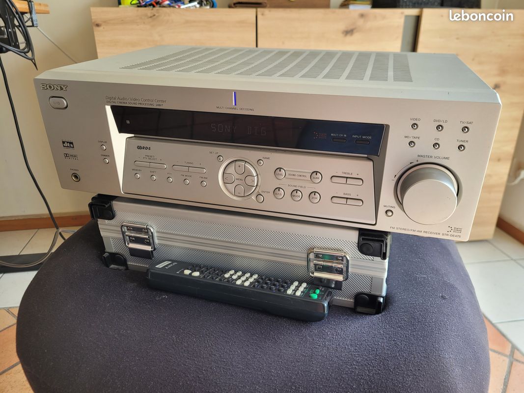 Amplificateur home-cinéma Sony STRDE 475 silver (image 1)