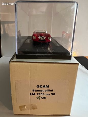 Miniature Renaissance 1/43 – Stanguellini 750 Sport N°53 – 24 Heures Du Mans 1956 – RARE