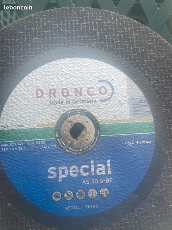 Disque de tronçonneuse (image 1)