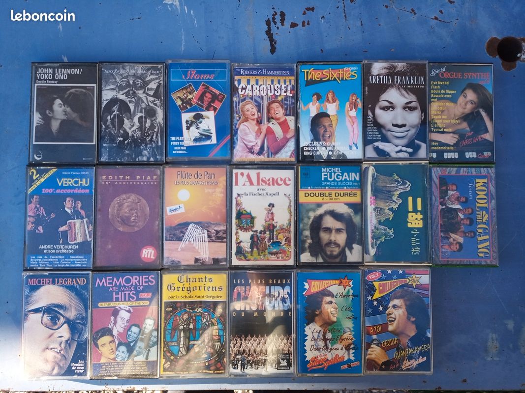 Lot cassette audio k7 radio (image 1)