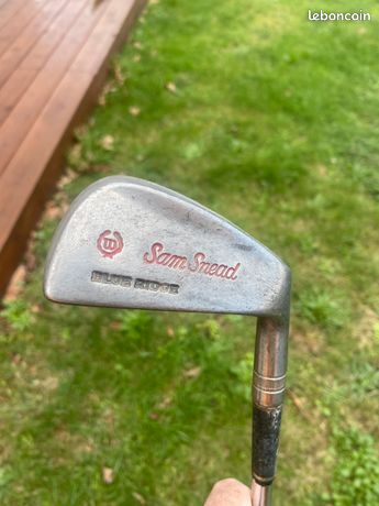 Fer 2 (2-Iron) Wilson SAM SNEAD Blue Ridge Pour Gaucher - Vintage, Tige Acier, 39 Pouces - Occasion Rare