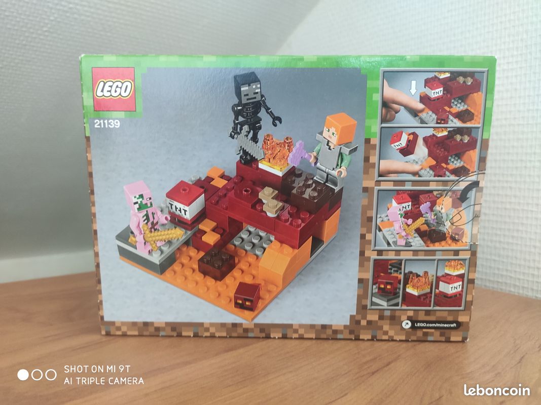 Lego 21139 Minecraft La bataille du Nether Neuf et scellé Jeux
