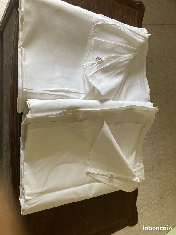 Drap blanc (image 3)