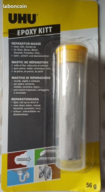 Kit De Mastic époxy Résistant à La Chaleur - Pour Réparation De Marbre De Foyer, Cheminée Et Surrounds