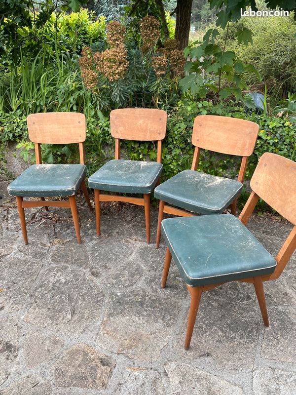 Chaise vintage vintage (image 1)