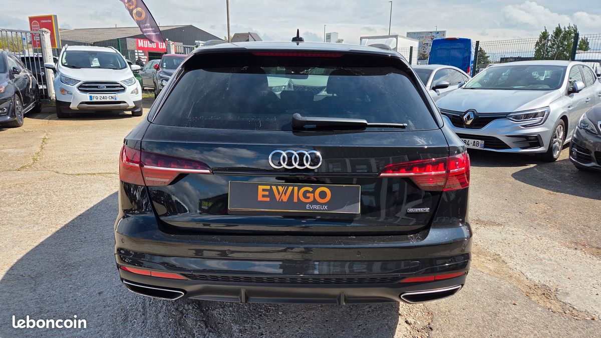 AUDI A4 AVANT 40 TDI 204CH S-TRONIC QUATTRO S-LINE - PCK BLACK - PCK VILLE - PCK ROUTE - CLÉ CONFORt (image 5)