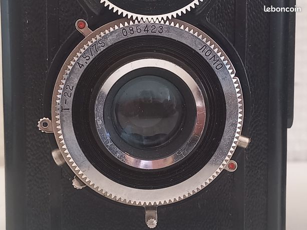 Lubitel 2 LOMO avec objectif T-22 vintage soviétique moyen format TLR 6x6 - France