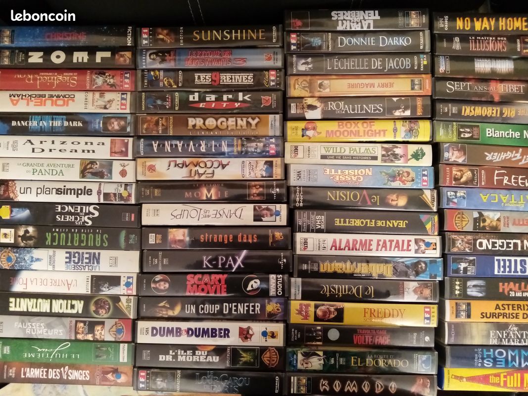 VHS K7 cassettes vidéo films cultes en TBE (image 2)