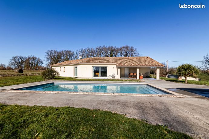 Maison 147m2 avec piscine et garage