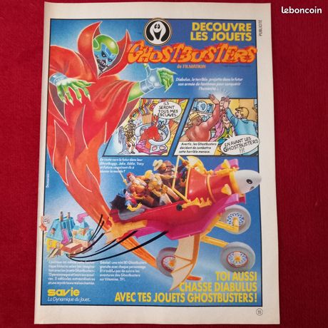 Figurine Celluloïd Ghostbusters (SOS Fantômes) Vintage - Rare Pièce De Collection
