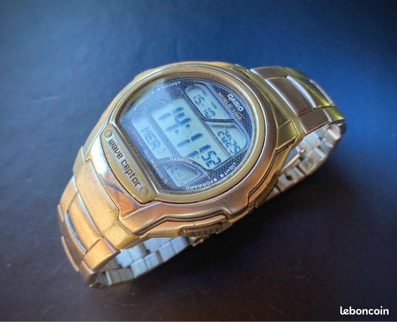 Casio Wave Ceptor World Time WV-58E Montres Bijoux