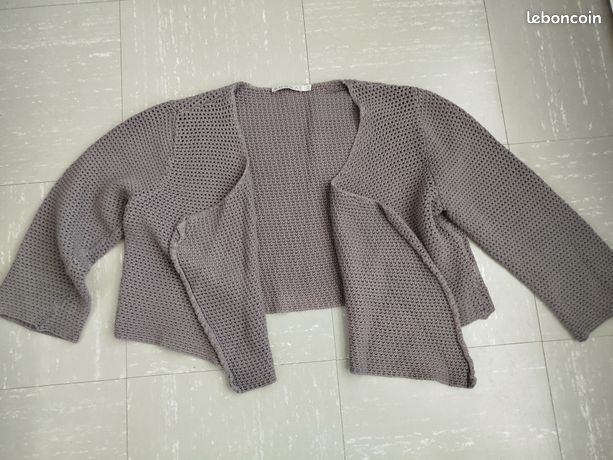 Boléro/Gilet Court Femme KOOKAI En Coton Kaki - Taille 36 (FR) - Neuf Sans étiquettes