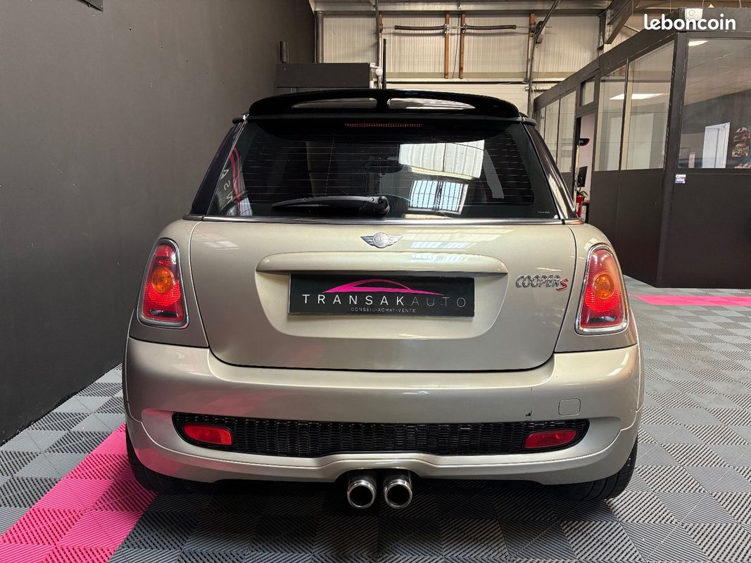 MINI MINI 1.6i - 170 Cooper S / INT CUIR ROUGE (image 6)