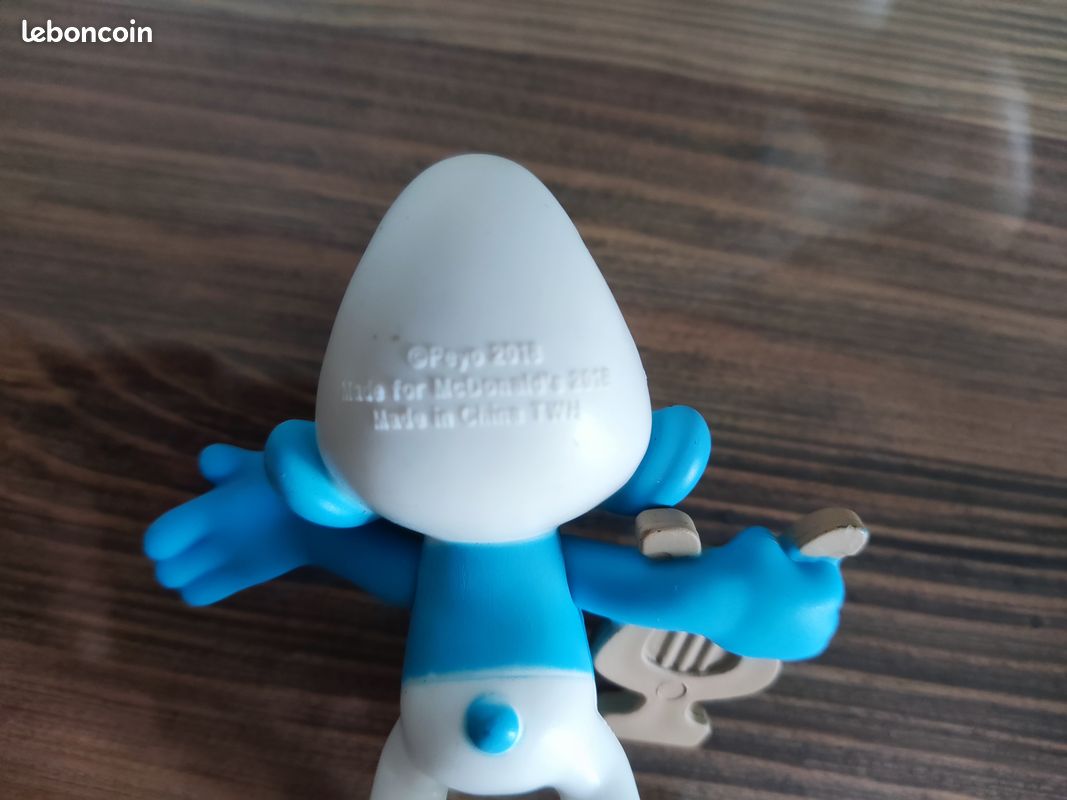 Figurine Schtroumpf Médecin 2018 – PEYO, Collection EN429, Plastique, Sans Boîte