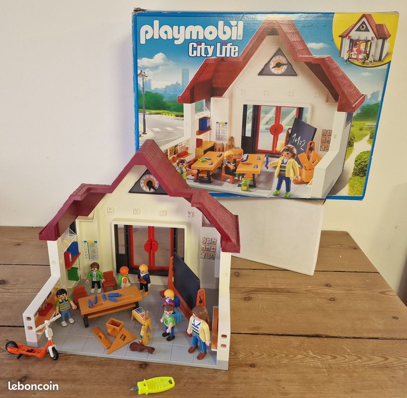 École avec salle de classe playmobil 6865 - Jeux & Jouets