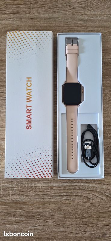 Montre connectée Smart Watch P66 (Rose) - État Neuf (image 3)