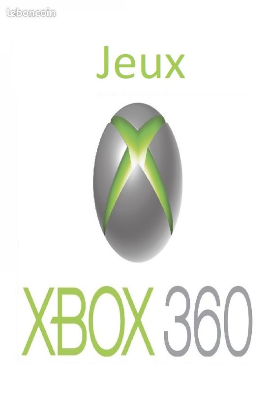 Jeux Microsoft XBOX 360 (image 1)