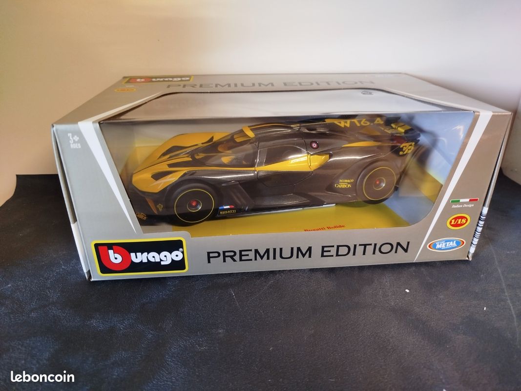 Voiture miniature 1/18 Bugatti Bolide (image 6)