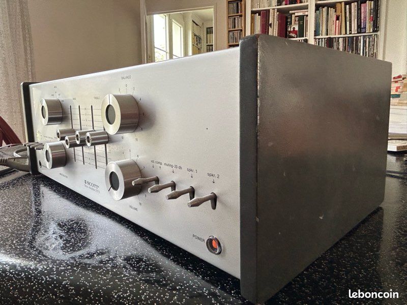 Amplificateur Vintage SCOTT 255 S - Intégré Excellent État Fonctionnel Et Esthétique