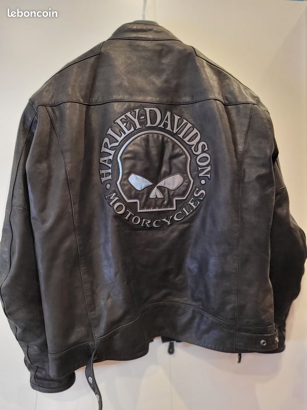 Veste harley avec skull (image 1)