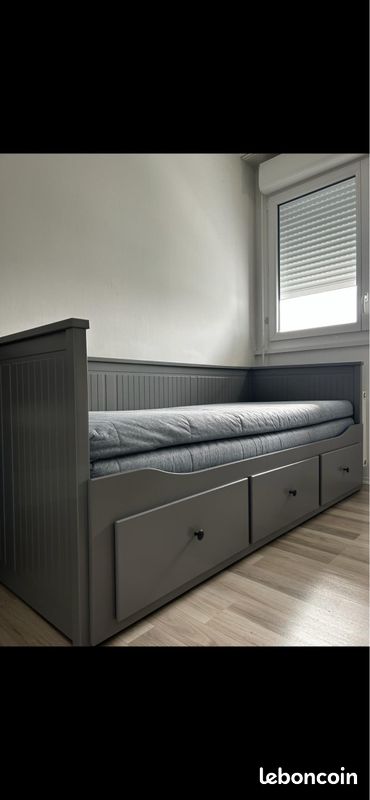 Lit IKEA 1 place et 2 place (image 1)