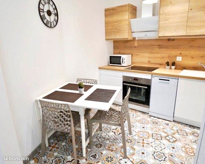 T1 33 m2 meublé dans un ancien grand hôtel proche des cures (image 2)