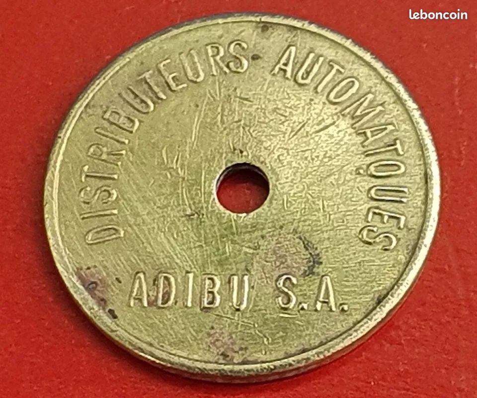 4 jetons collection distributeurs adibu s.a. Et s.a.f.a.a, transports 0.t.l 1918 (image 3)