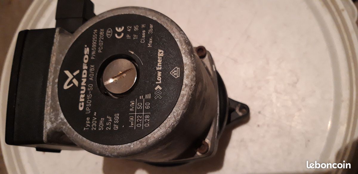 Circulateur Grundfos UPS015-50 AO/BX (image 1)