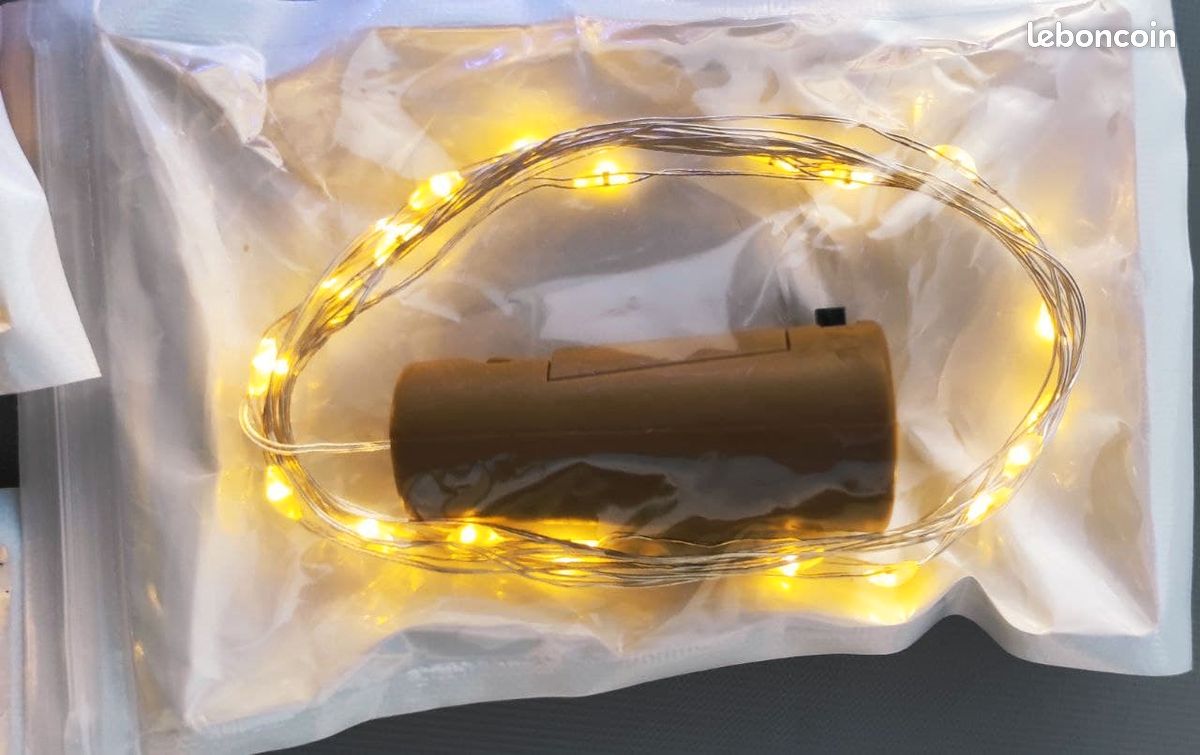 7 Guirlandes 20 LEDs pour bouteilles (image 1)