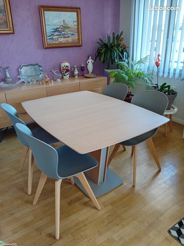Meubles ,bahut,table,chaises contemporains (image 1)