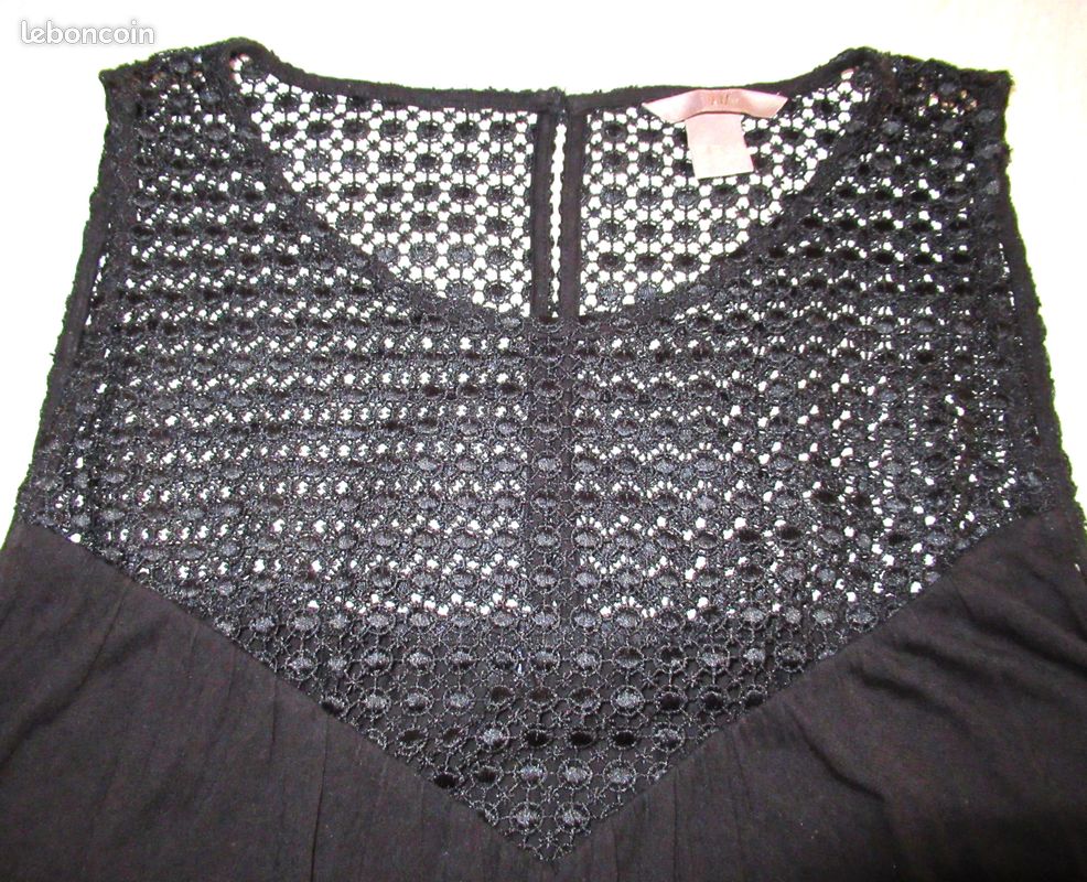 Tunique Évasée Femme H&M - Rouge - Taille L - Occasion Très Bon État