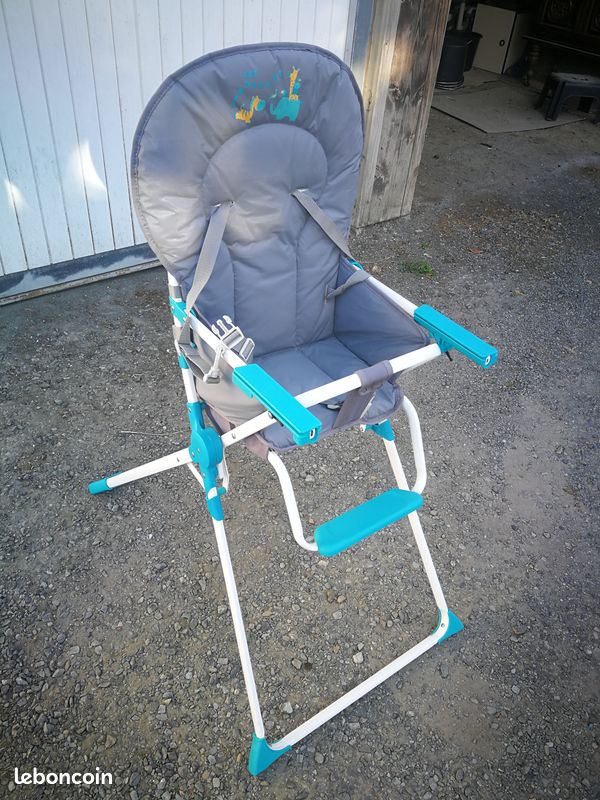 Chaise Haute Pliable pour Bébé (Servi 4 mois / neuve) (image 6)