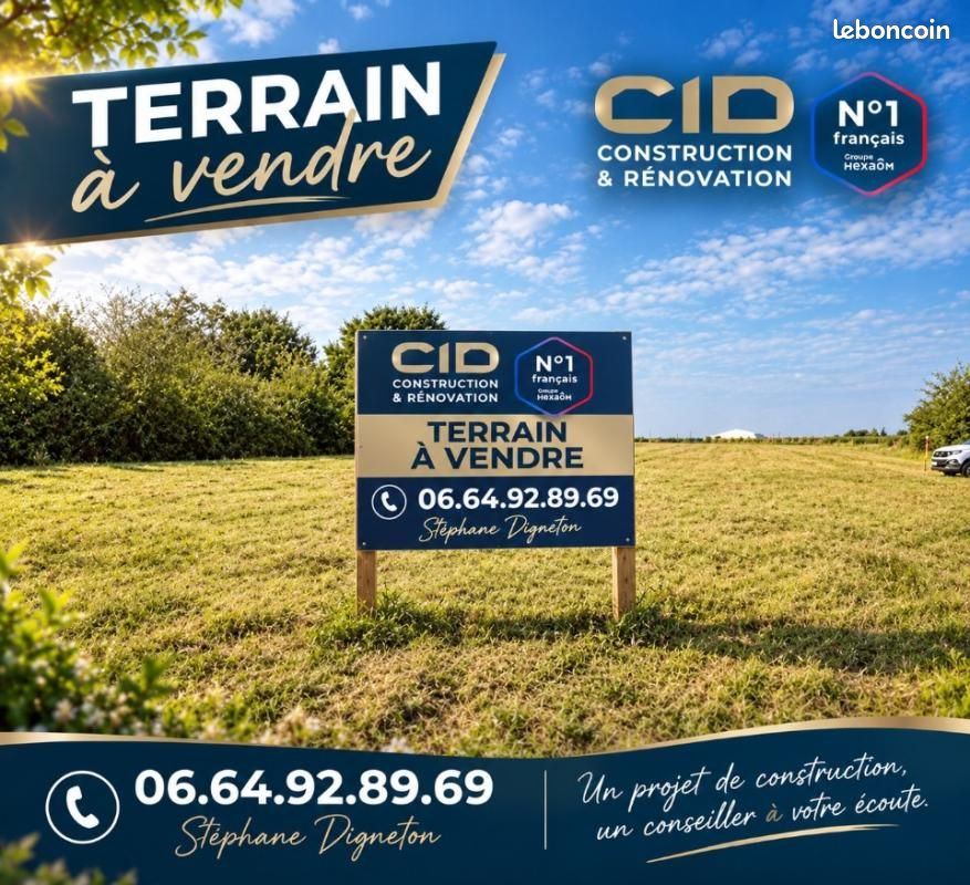 Terrain 2600 m² · à Civray-de-Touraine · 89 000 €