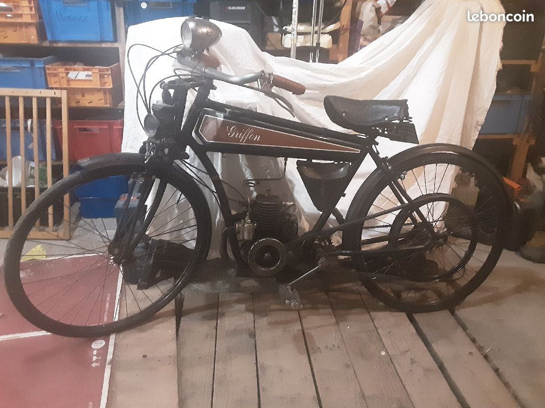 Vend velomoteur Griffon 125cc de 1923 (image 3)