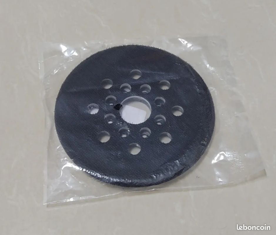 Plateau de Ponçage pour Bosch 125 mm avec Hook et Loop 8