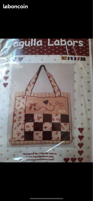 Kit sac pour couture patchwork l agulla labors (image 1)