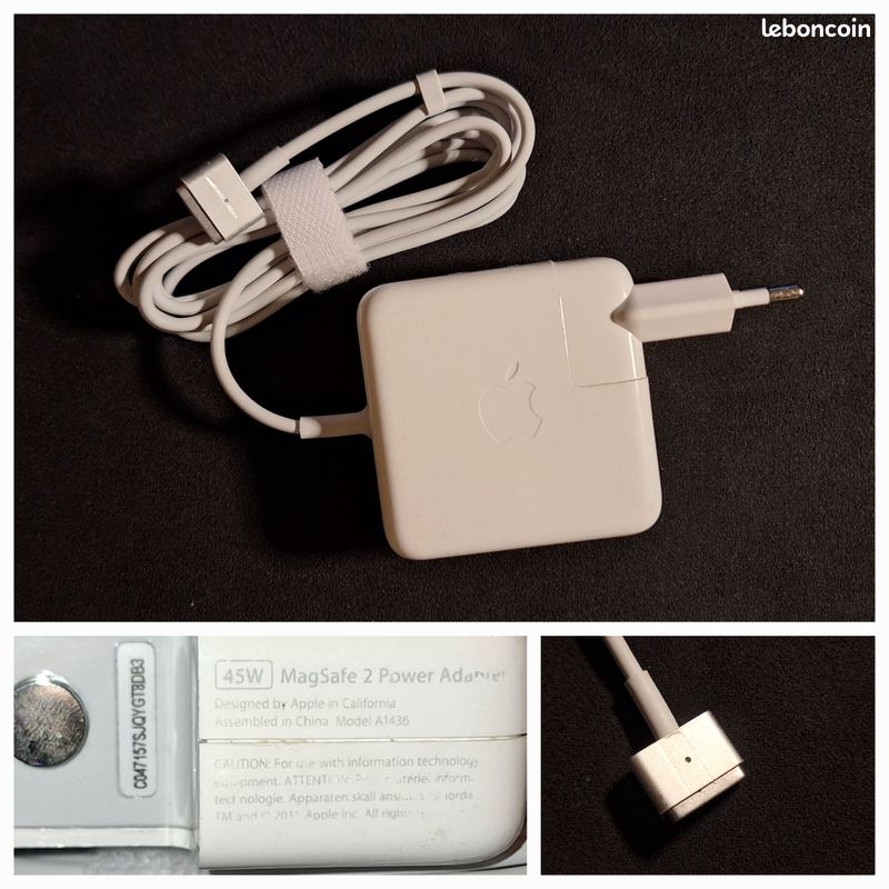 Apple Magsafe Macbook A1436 Cargador Original A1436 Apple Magsafe