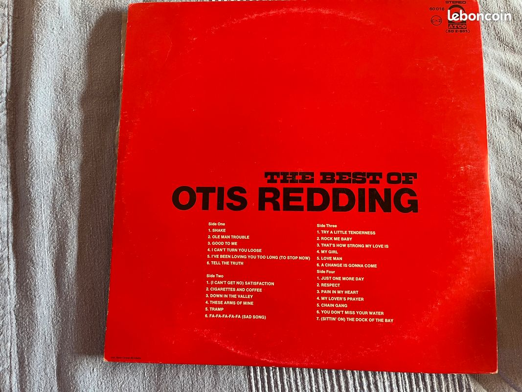 Otis REDDING: Vinyles JAZZ x2 1972 BE (image 2)