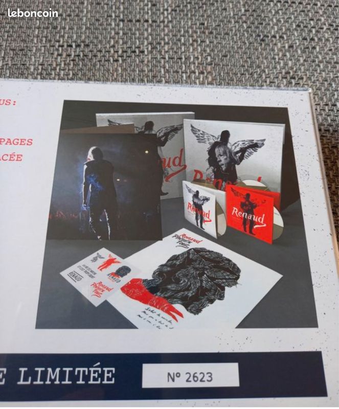 Coffret deluxe édition numéroté Renaud (image 5)