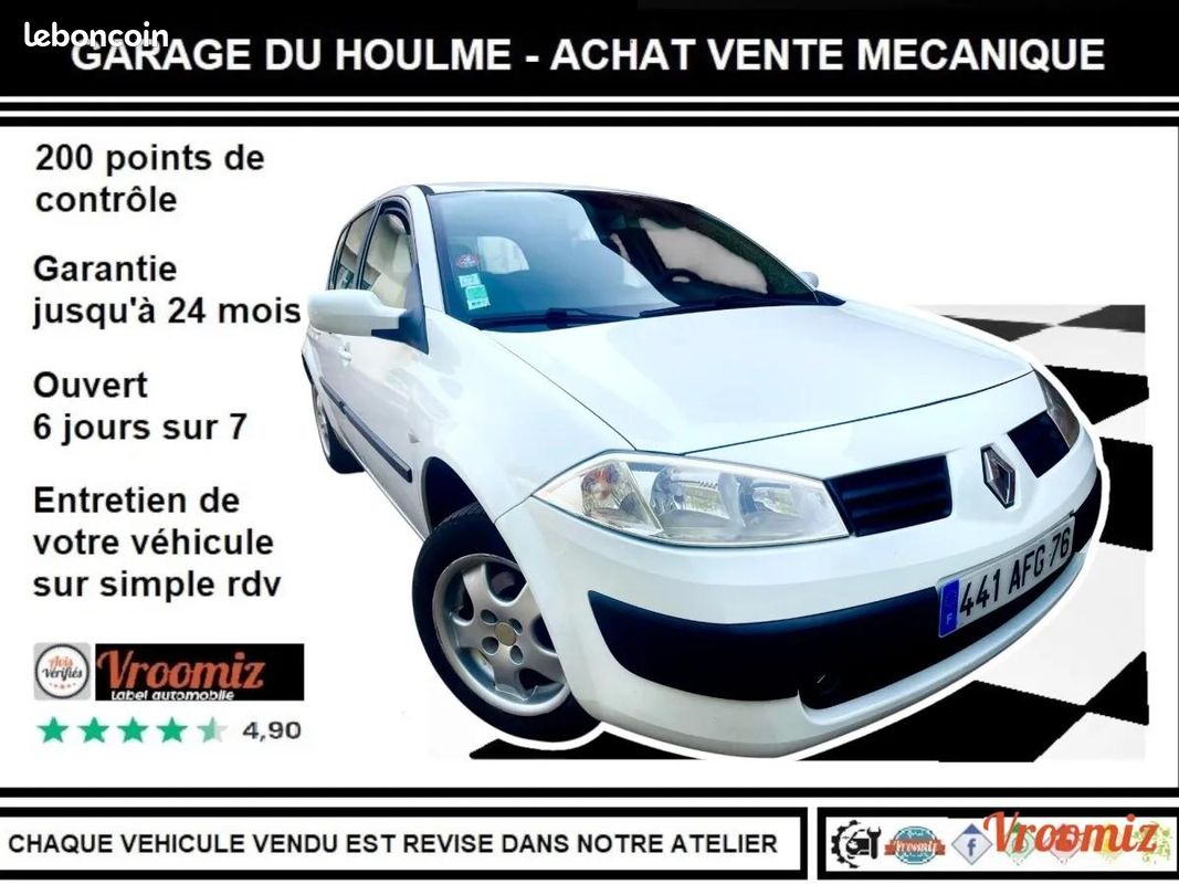 Renault Megane 1.5 dci 100cv expression BVA Aménagé PMR (image 1)