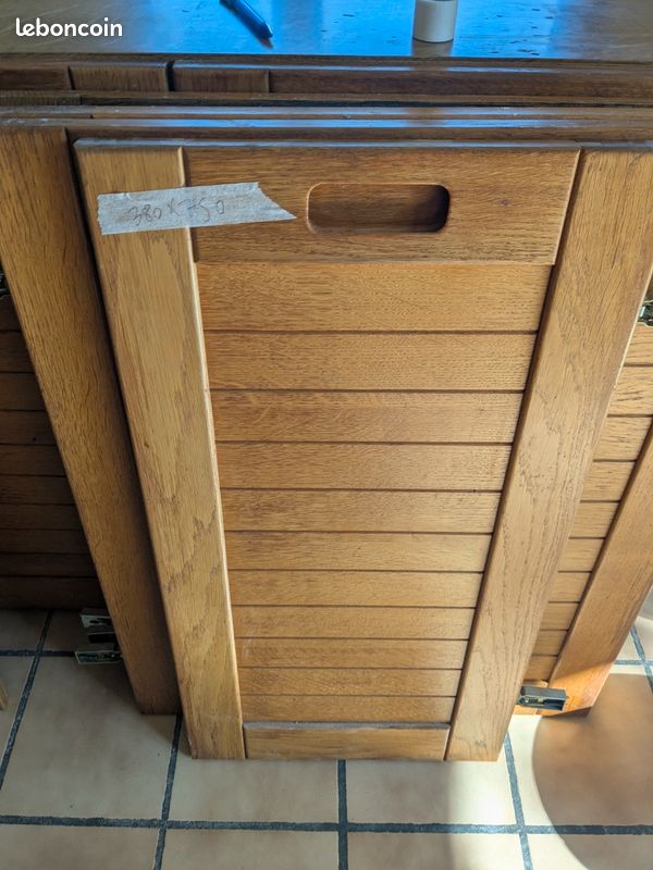 Porte placard cuisine en chene (image 7)
