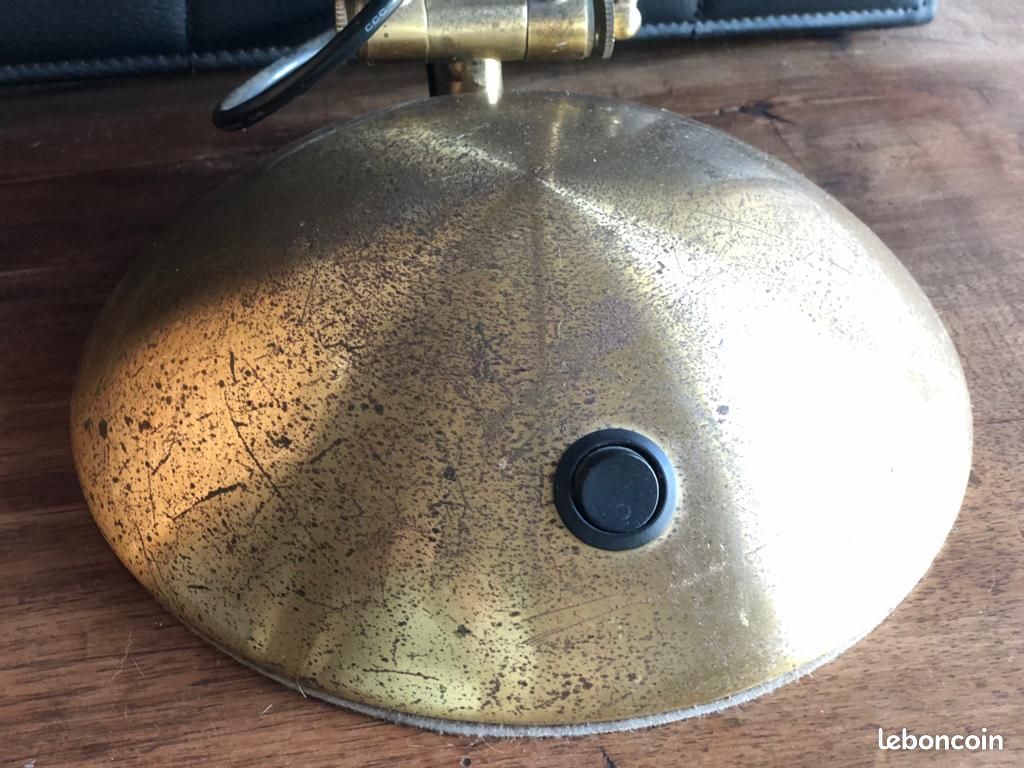 Lampe Soucoupe Seylumiere halogène vintage (image 7)